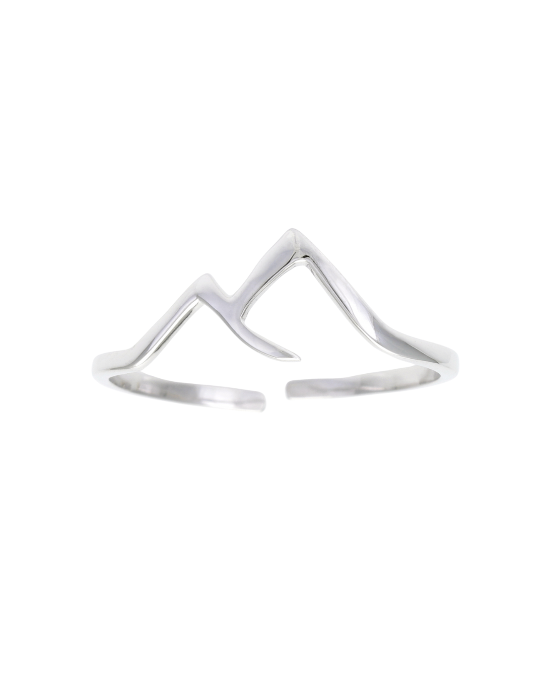 Peak-a-Boo Silver Ring