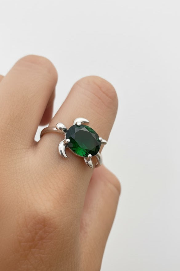 Turtle Jewel Ring