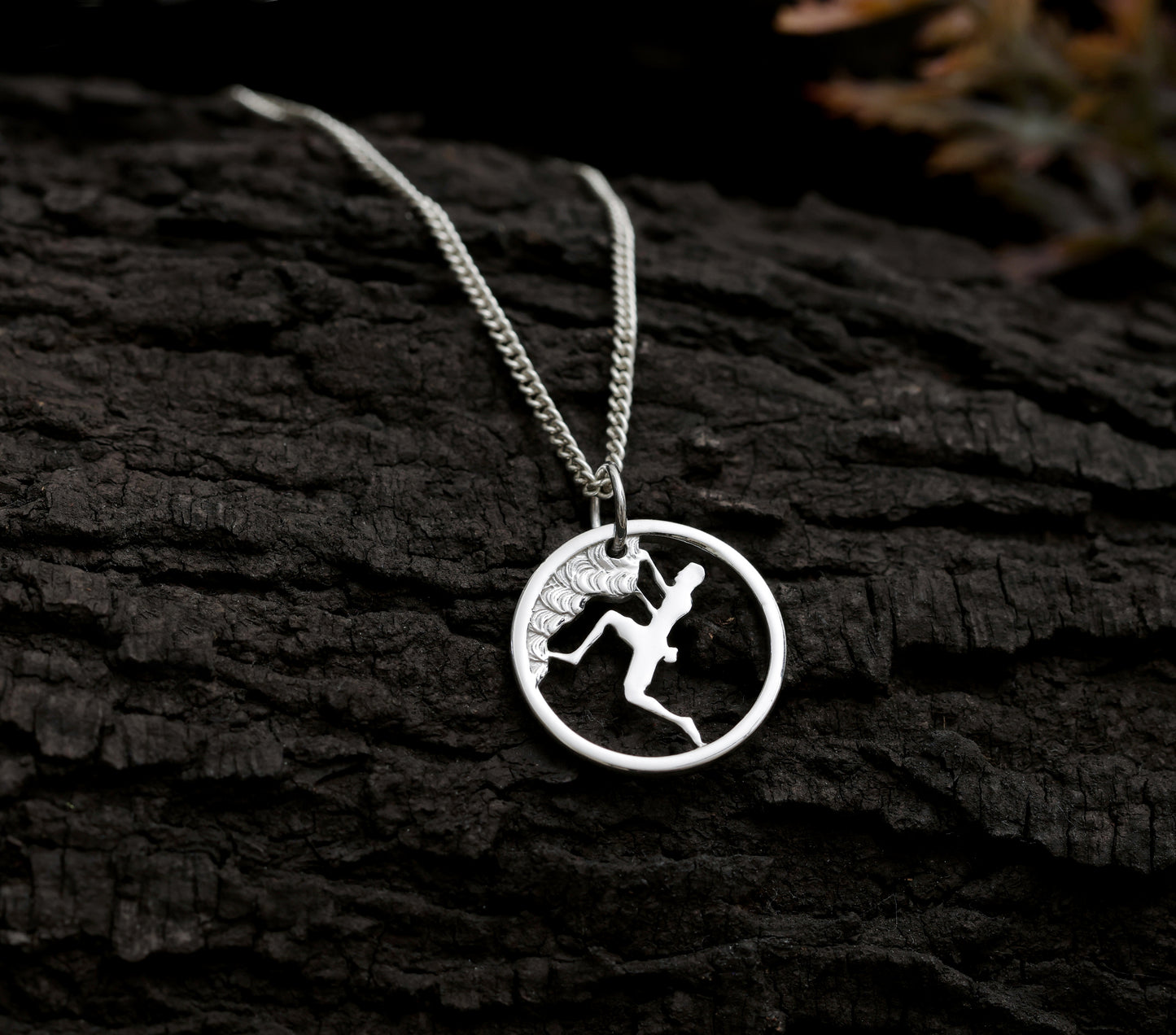 Just Keep Climbing Pendant