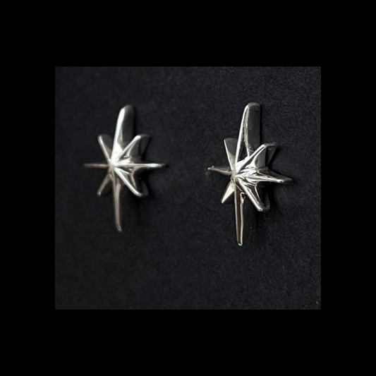 North Star Stud Earrings