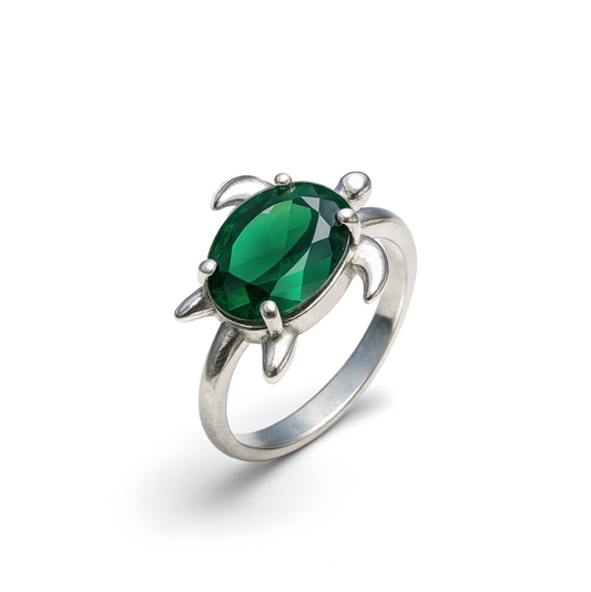 Turtle Jewel Ring